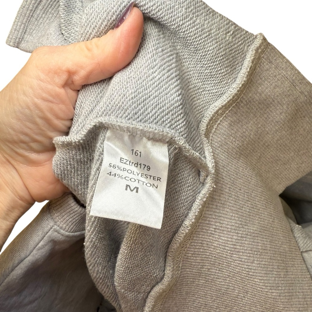 Trendy Queen Gray Women's oversized Sweatshirt Medium - Picture 6 of 6